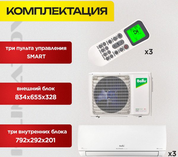 Блок мультисплит системы кондиционирования воздуха